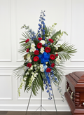 Patriotic Remembrance Standing Spray