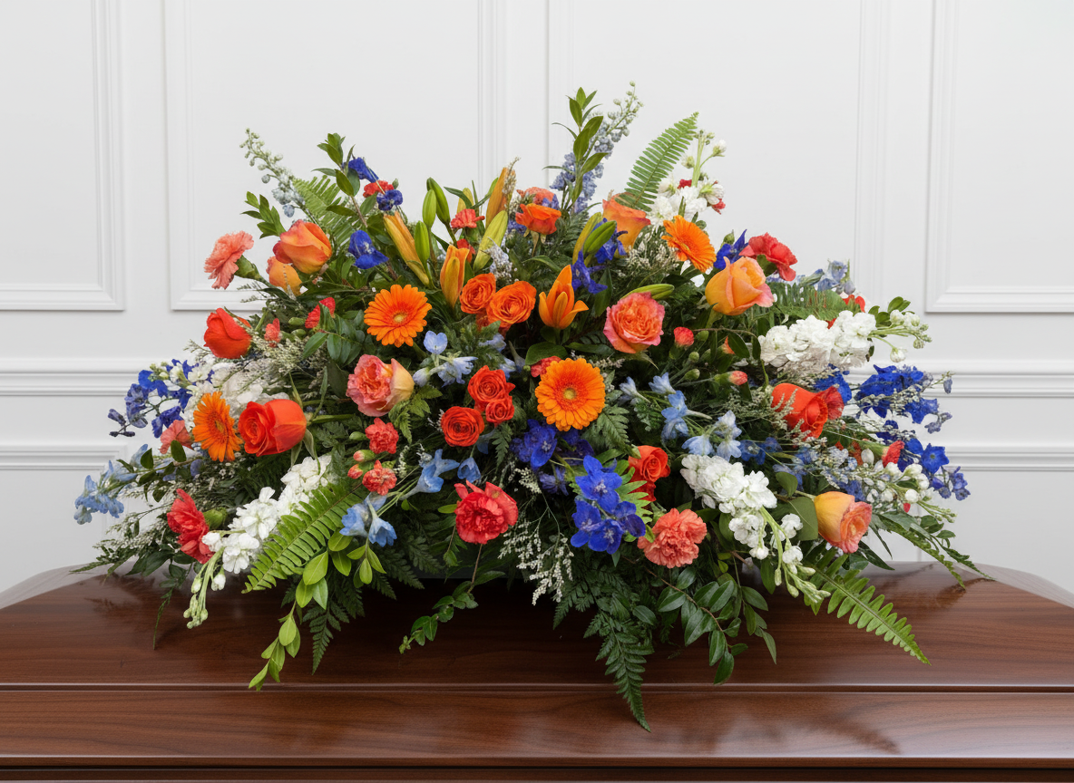 Celebration of Life Casket Spray
