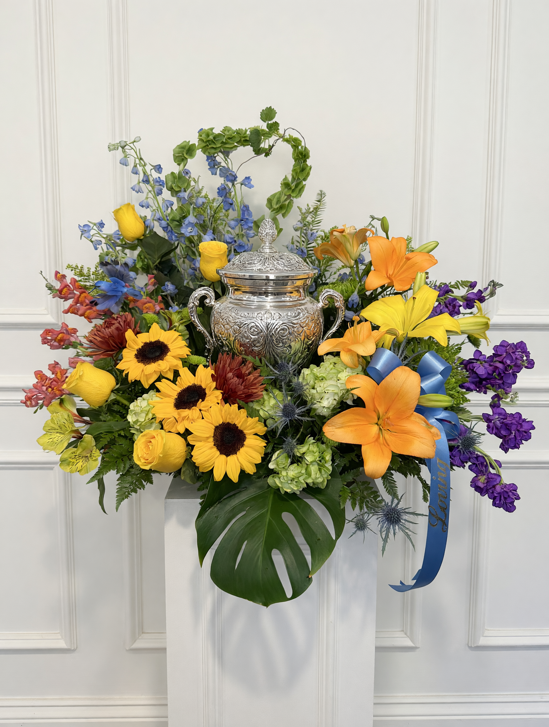 Sunlit Garden Urn Ring